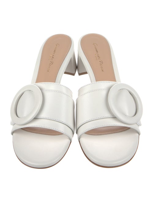 Gianvito Rossi Leather Slides