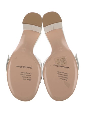 Gianvito Rossi Leather Slides