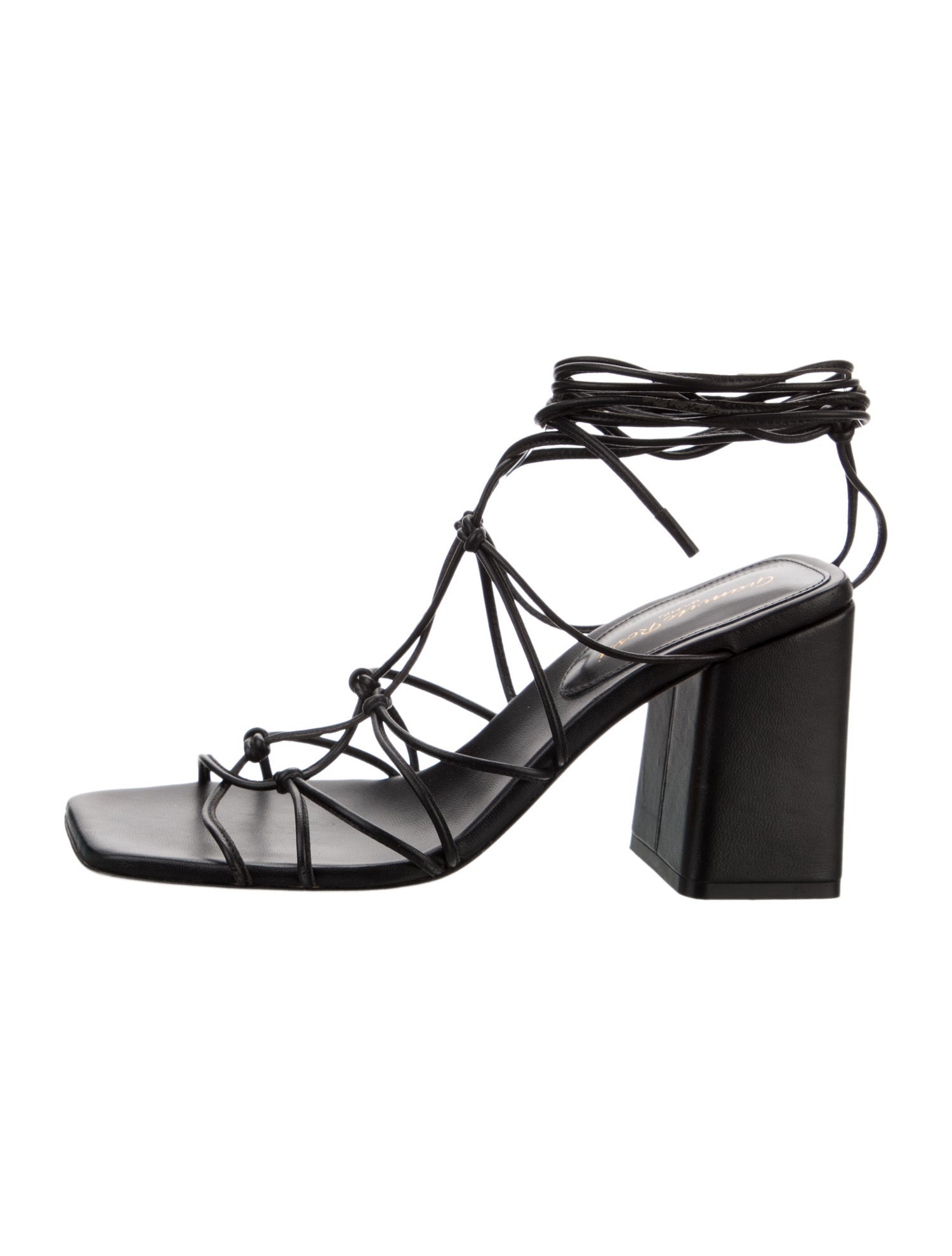 Gianvito Rossi Leather Gladiator Sandals