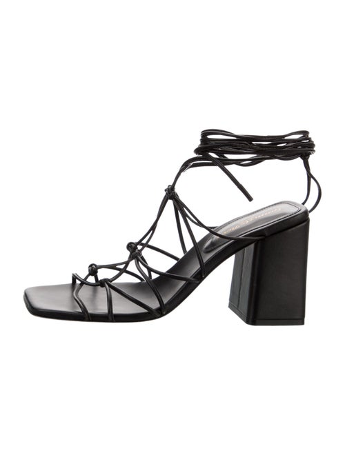 Gianvito Rossi Leather Gladiator Sandals