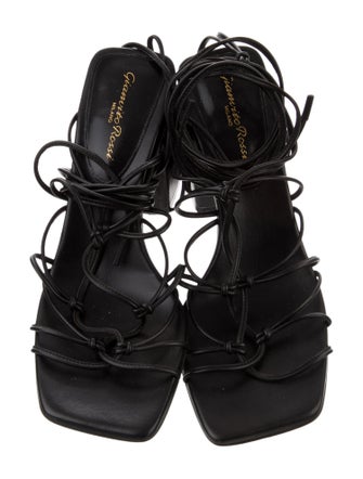 Gianvito Rossi Leather Gladiator Sandals