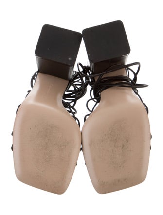 Gianvito Rossi Leather Gladiator Sandals