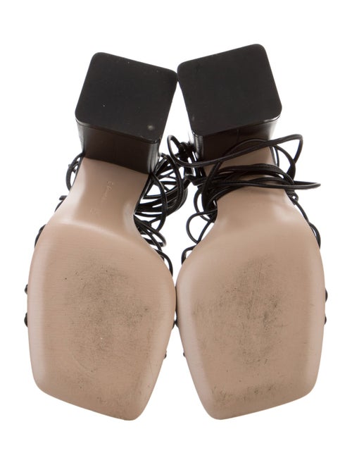 Gianvito Rossi Leather Gladiator Sandals