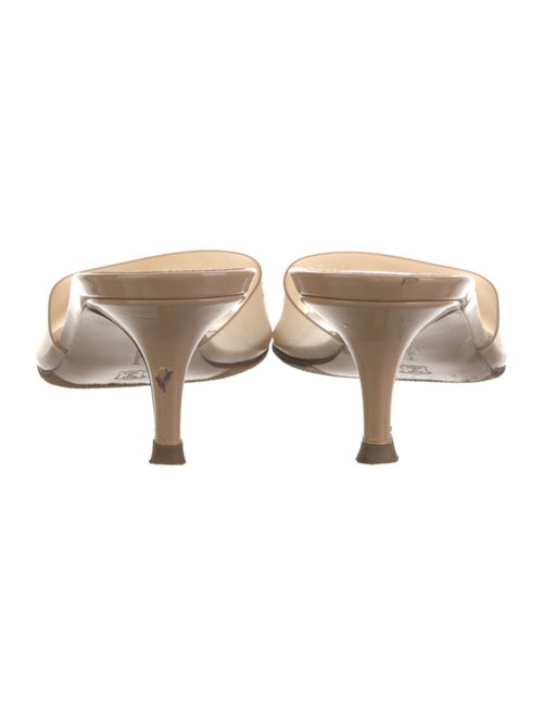 Gianvito Rossi Patent Leather Slides