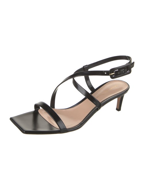 Gianvito Rossi Leather Slingback Sandals