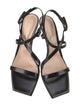 Gianvito Rossi Leather Slingback Sandals