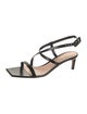 Gianvito Rossi Leather Slingback Sandals