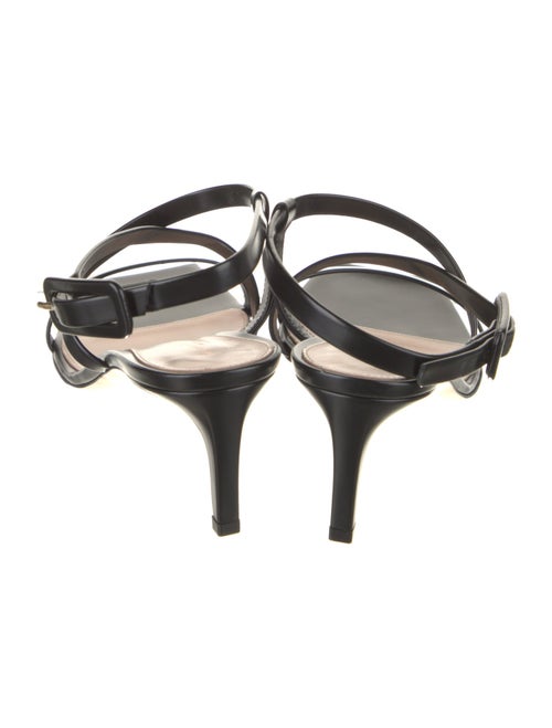 Gianvito Rossi Leather Slingback Sandals