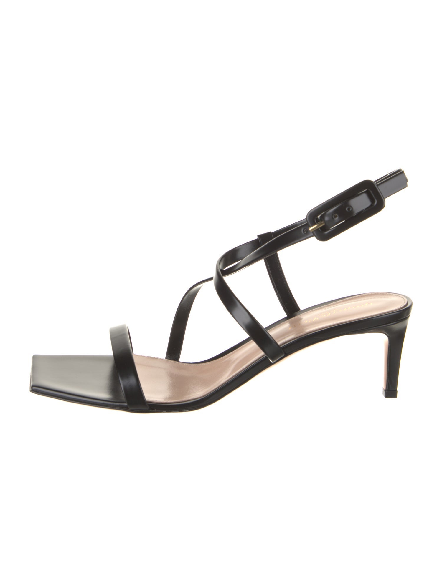 Gianvito Rossi Leather Slingback Sandals