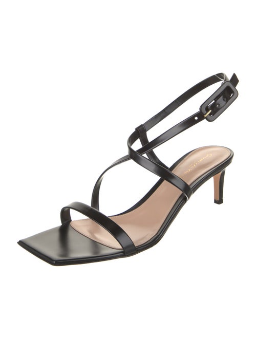 Gianvito Rossi Leather Slingback Sandals