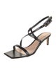 Gianvito Rossi Leather Slingback Sandals