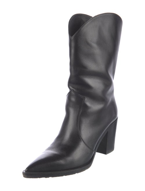 Gianvito Rossi Leather Western Boots