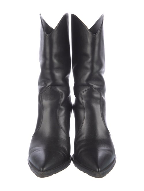 Gianvito Rossi Leather Western Boots