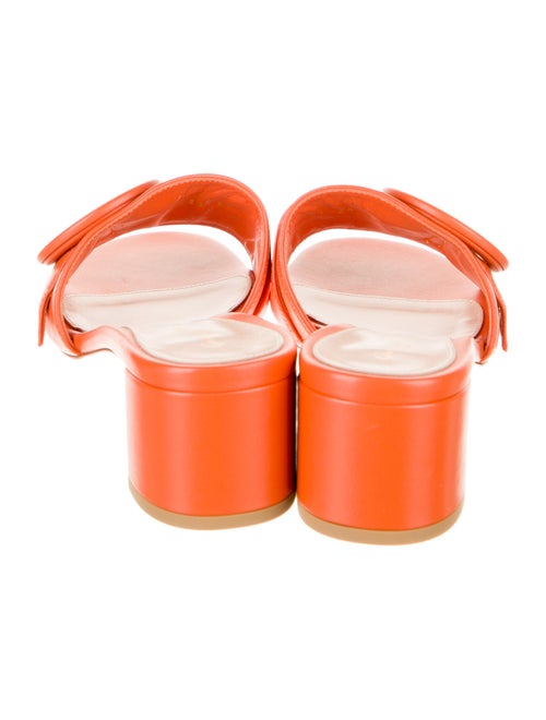 Gianvito Rossi Leather Slides