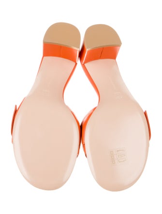 Gianvito Rossi Leather Slides