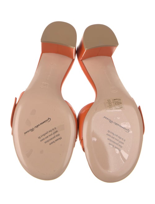 Gianvito Rossi Leather Slides