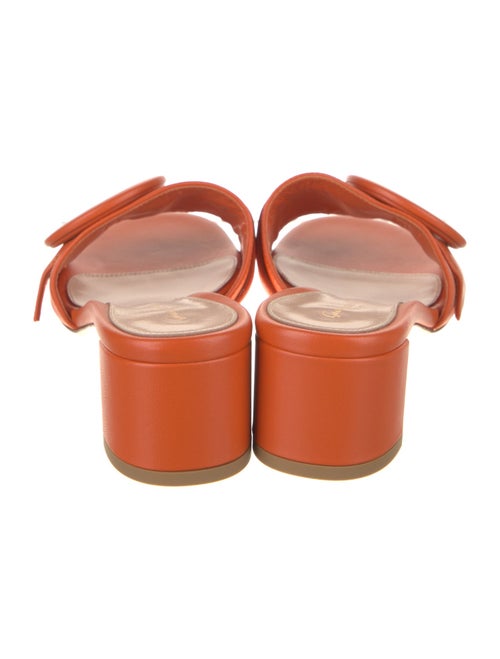 Gianvito Rossi Leather Slides