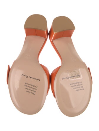 Gianvito Rossi Leather Slides