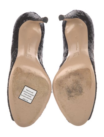 Gianvito Rossi Sequins Sequin Embellishments Pumps