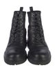 Gianvito Rossi Leather Combat Boots
