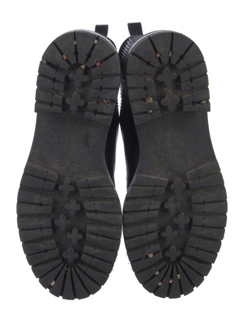 Gianvito Rossi Leather Combat Boots