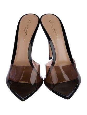 Gianvito Rossi Leather Slides