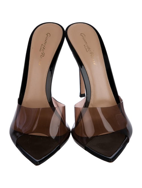 Gianvito Rossi Leather Slides