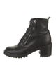 Gianvito Rossi Leather Combat Boots