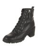 Gianvito Rossi Leather Combat Boots