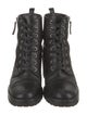 Gianvito Rossi Leather Combat Boots