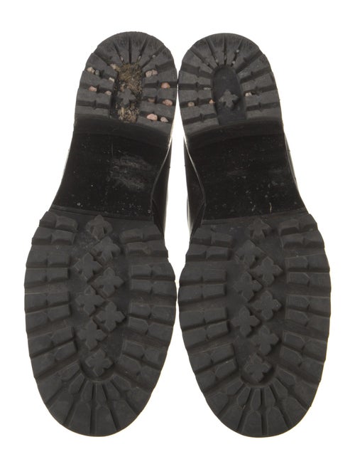 Gianvito Rossi Leather Combat Boots