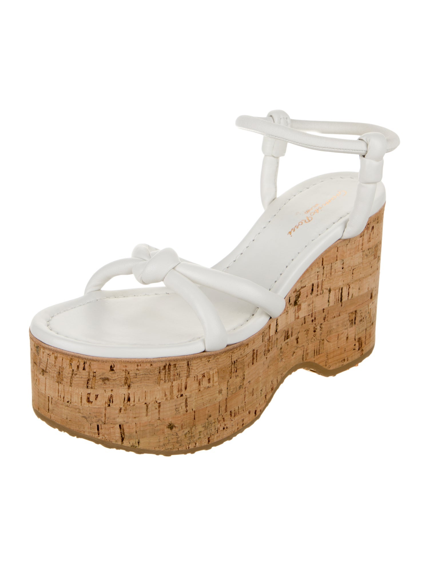 Gianvito Rossi Leather Slides