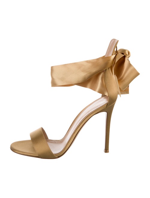 Gianvito Rossi Satin Sandals