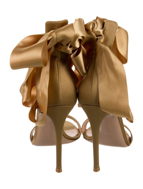 Gianvito Rossi Satin Sandals