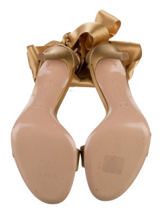 Gianvito Rossi Satin Sandals