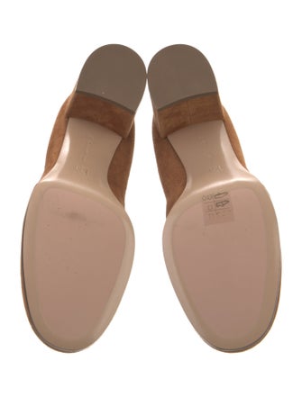 Gianvito Rossi Suede Lace-Up Boots