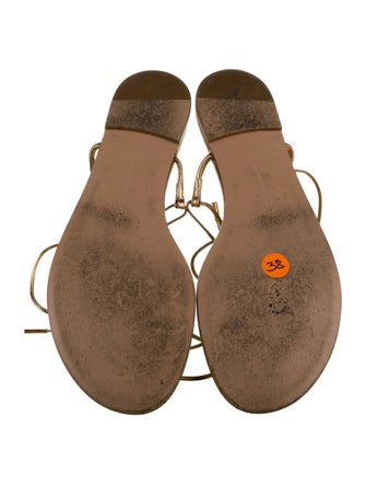 Gianvito Rossi Leather Sandals