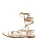 Gianvito Rossi Leather Gladiator Sandals