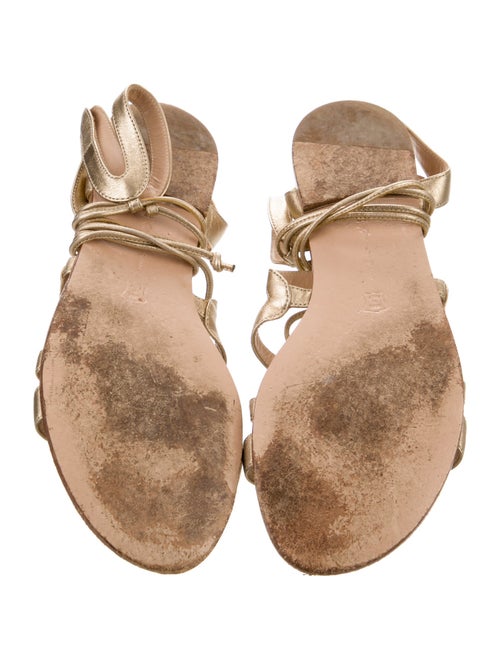 Gianvito Rossi Leather Gladiator Sandals