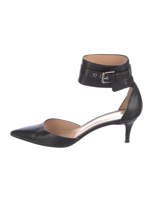 Gianvito Rossi Leather D'Orsay Pumps