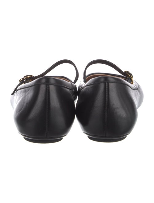 Gianvito Rossi Leather Mary Jane Flats