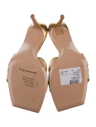 Gianvito Rossi Leather Slides