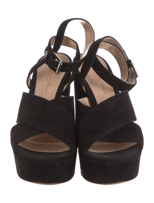 Gianvito Rossi Suede Slingback Pumps