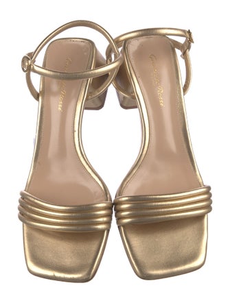 Gianvito Rossi Leather Sandals