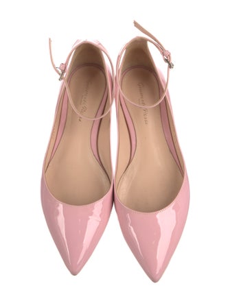 Gianvito Rossi Patent Leather Ballet Flats