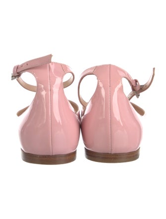 Gianvito Rossi Patent Leather Ballet Flats