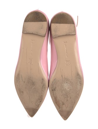 Gianvito Rossi Patent Leather Ballet Flats