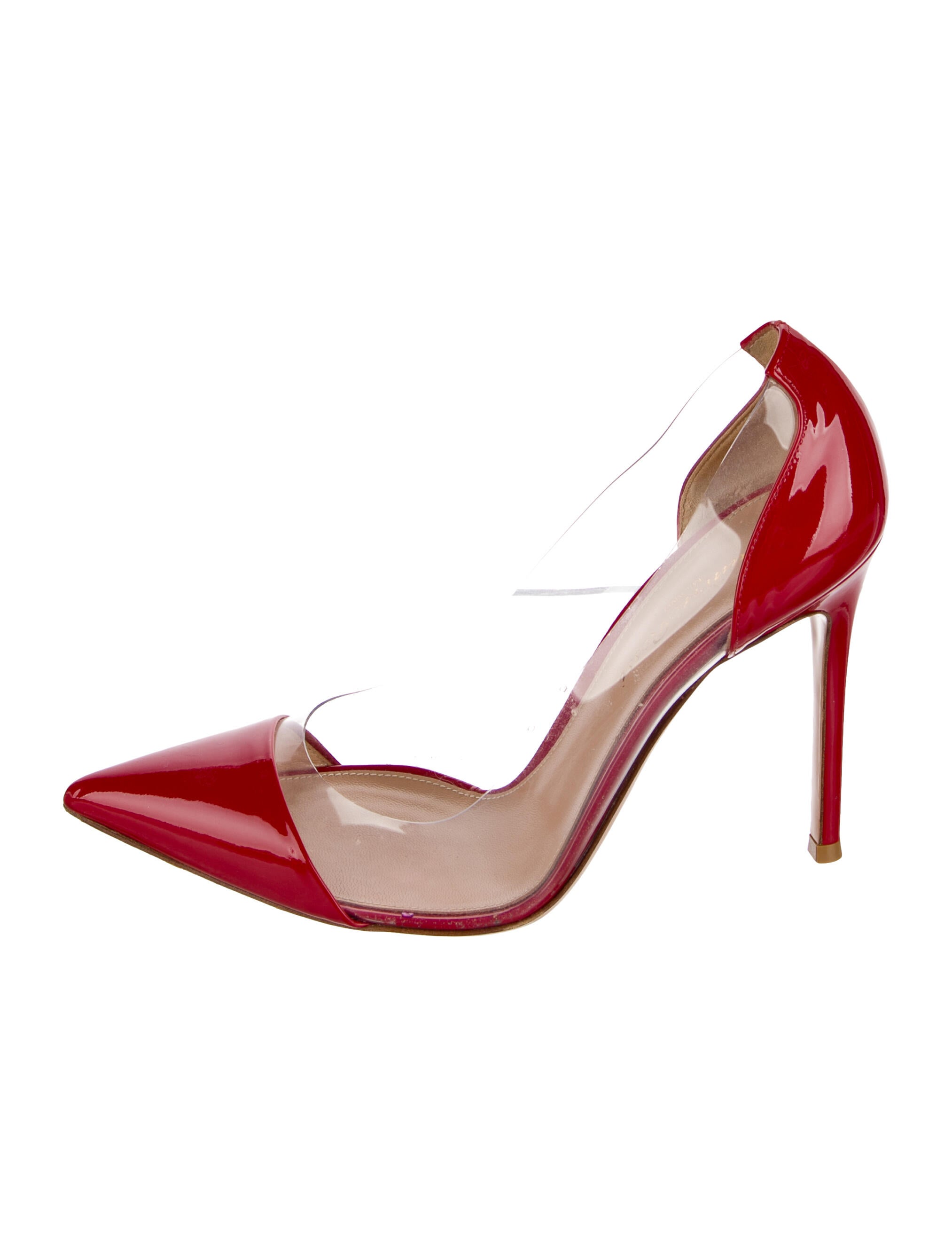 Gianvito Rossi Patent Leather D'Orsay Pumps
