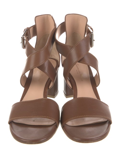 Gianvito Rossi Leather Sandals