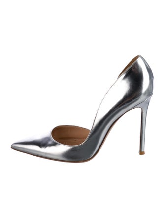 Gianvito Rossi Patent Leather D'Orsay Pumps
